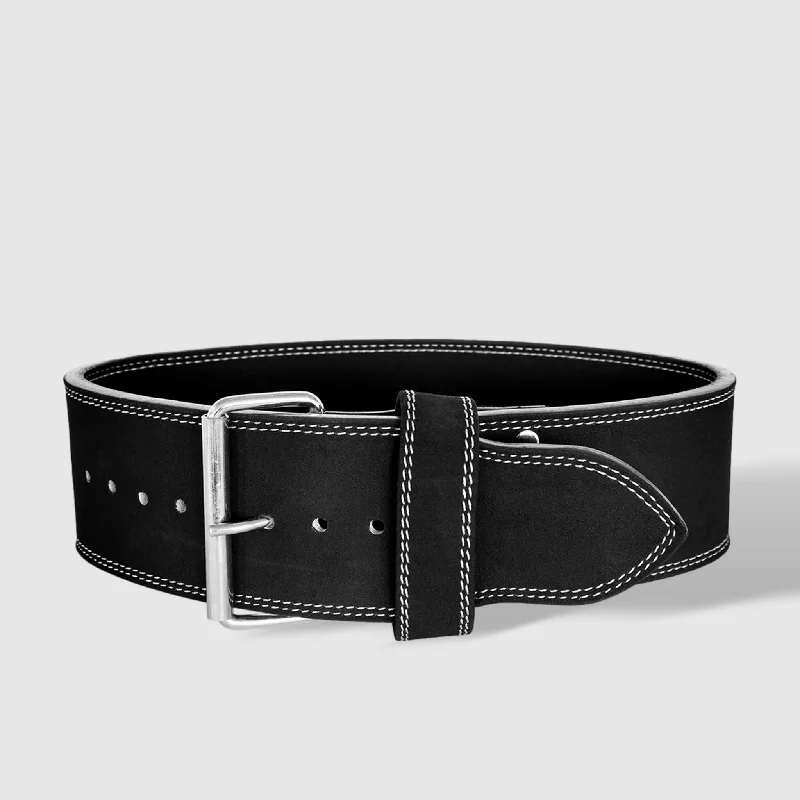 waist belt for casual pants -13MM Single Prong Belt - Black - IPF Approved