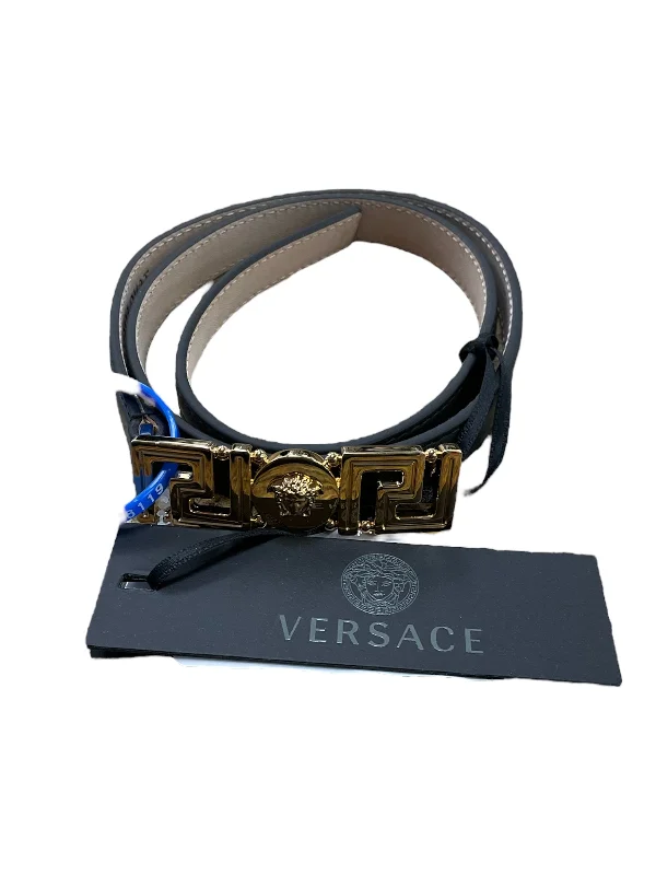 classic waist belt for dress pants -Belt Bag Luxury Designer Versace, Size Small