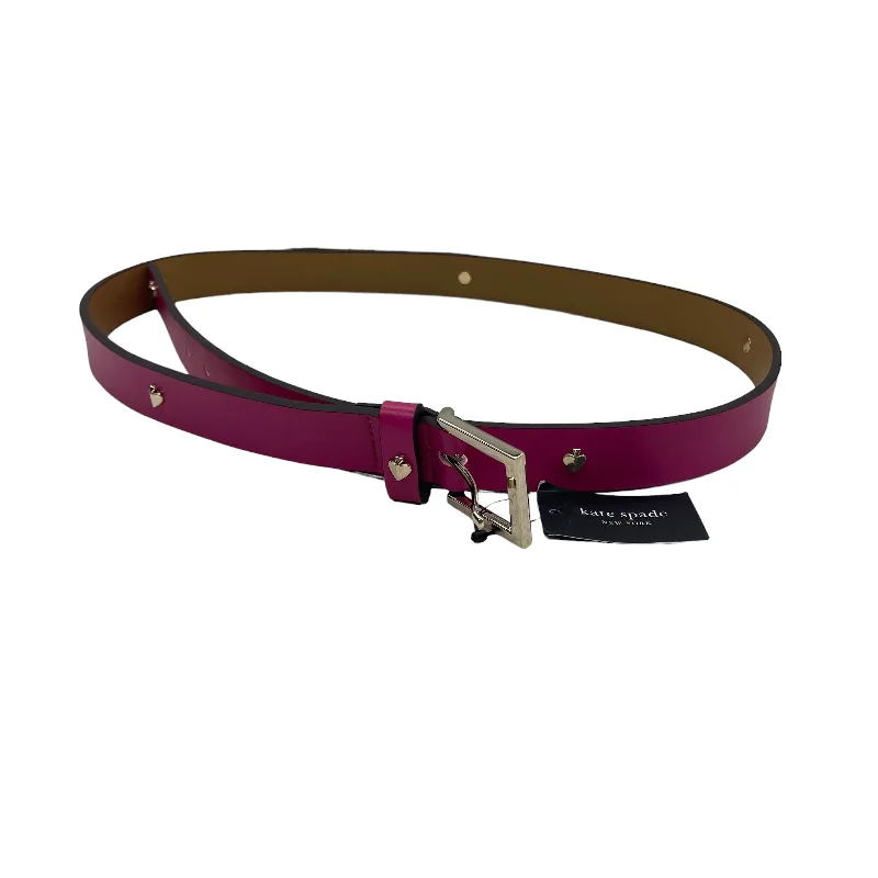 leather waist belt for summer outfits -Belt Designer By Kate Spade