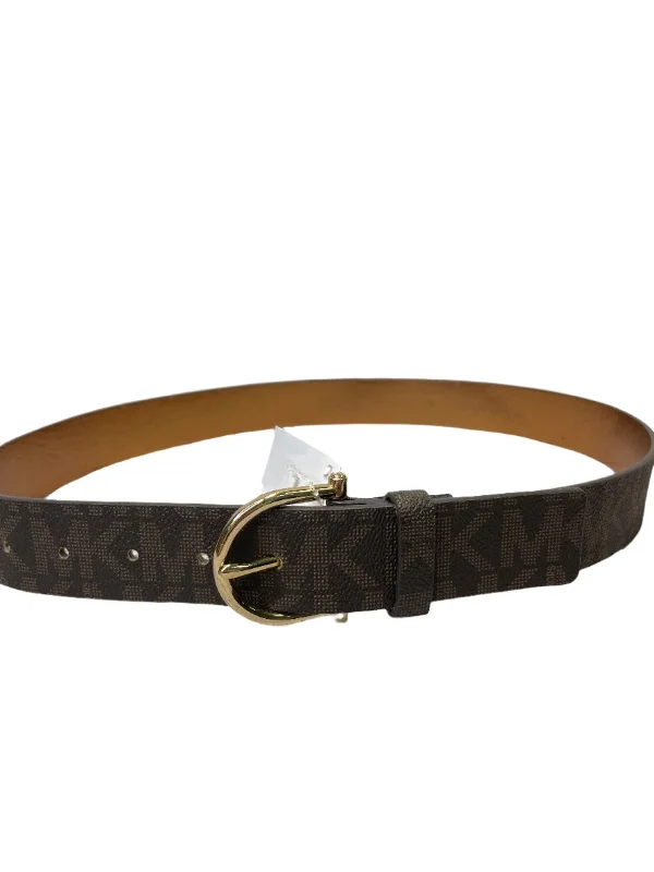 simple waist belt for men’s trousers -Logo Belt Designer By Michael Kors  Size: Medium