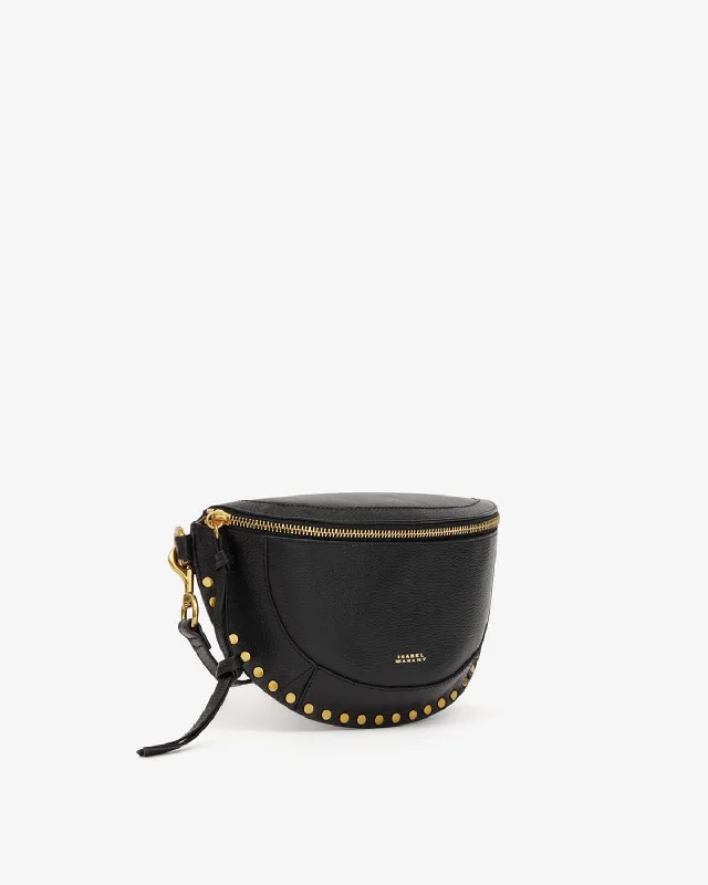 belt with geometric buckle -Skano belt bag