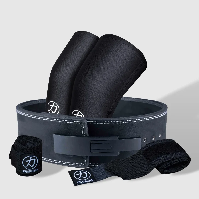 brown belt for men’s office wear -Ultimate Lifting Bundle - 10MM - IPF Approved