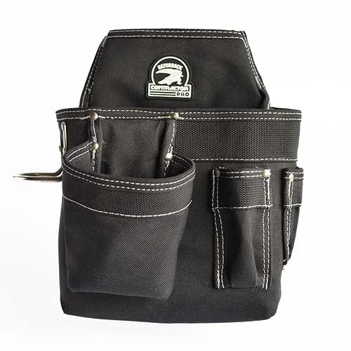 men’s classic leather dress belt -Gatorback B101 Carpenters Tool Pouch w/ Hammer Loop