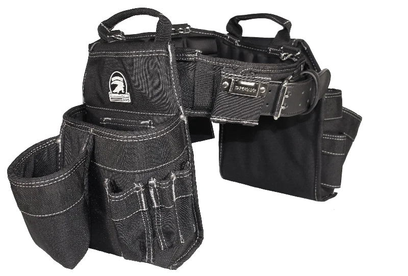 premium waist belt with logo buckle -Gatorback B140 Professional Carpenters Tool Belt Left Handed