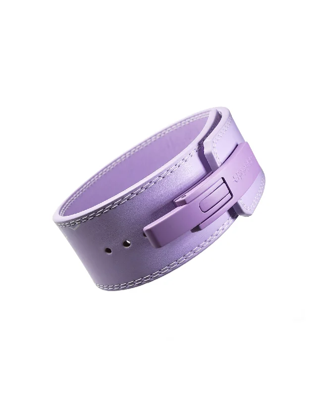 thick leather belt for trousers -Lever Belt Lavender