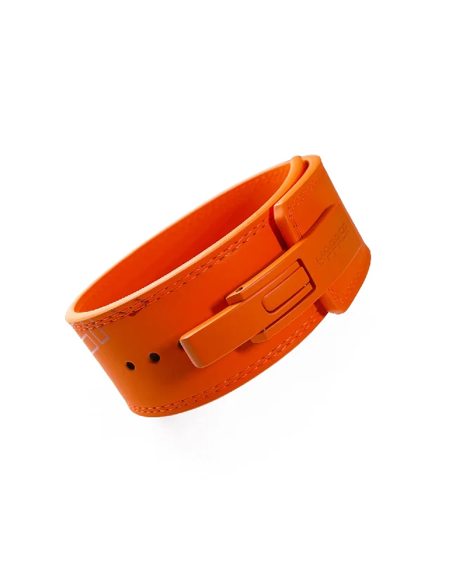 comfortable waist belt for dresses -Lever Belt Neon Orange