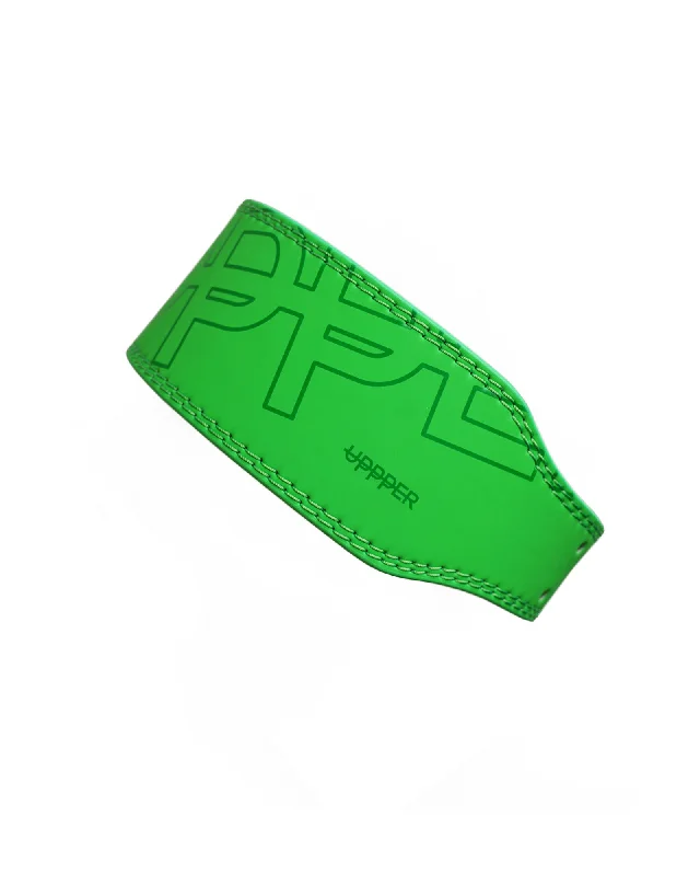 buckle belt for casual skirts -Lifting Belt Neon Green