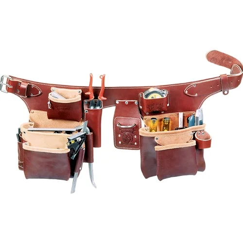 thin waist belt for jeans -Occidental Leather 5191XL Extra Large Pro Carpenter’s 5 Bag Assembly