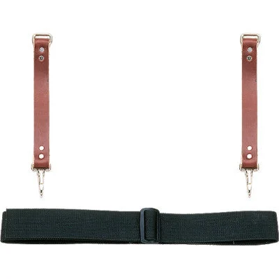 slim belt with metallic buckle -Occidental Leather 5045 Beltless Extension Kit