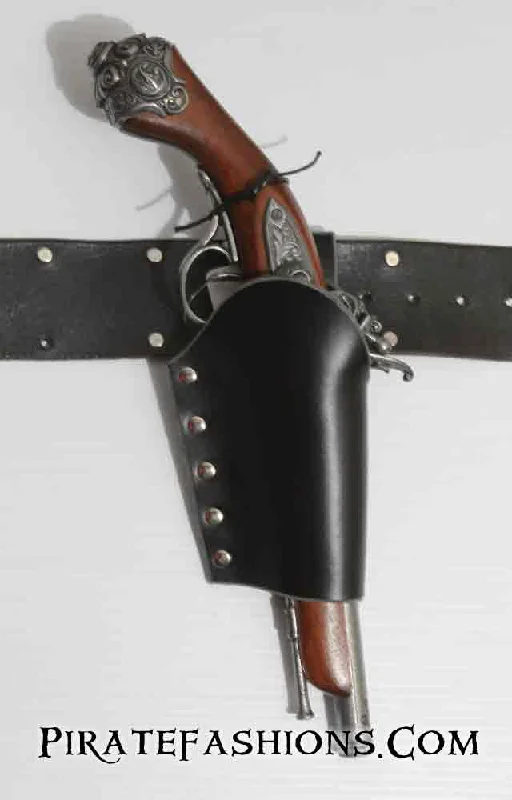 stylish men’s belt with square buckle -Sea Dog Flintlock Holster