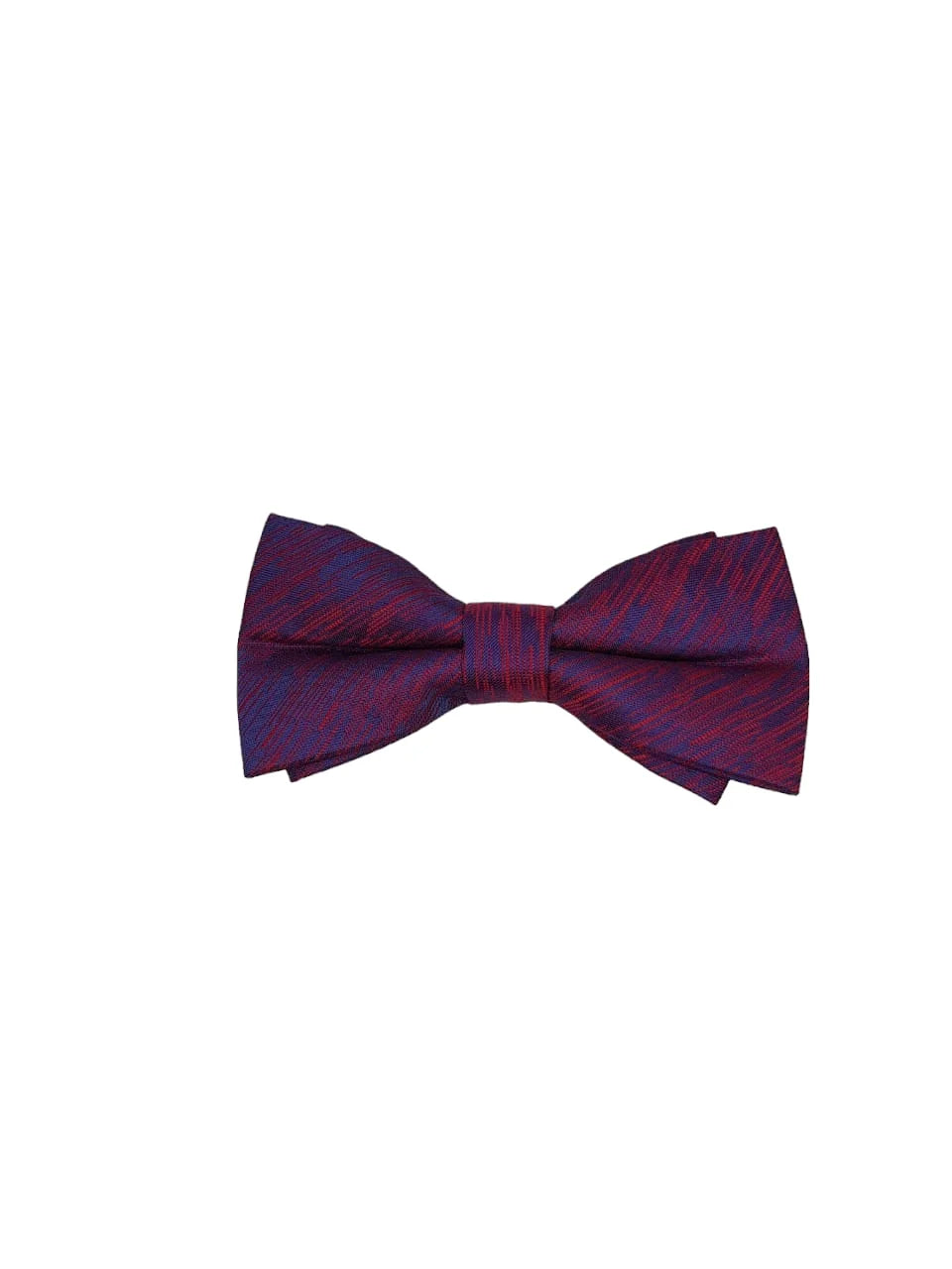 luxury silk necktie styles-Amethyst Geometric Elegance Bow Tie