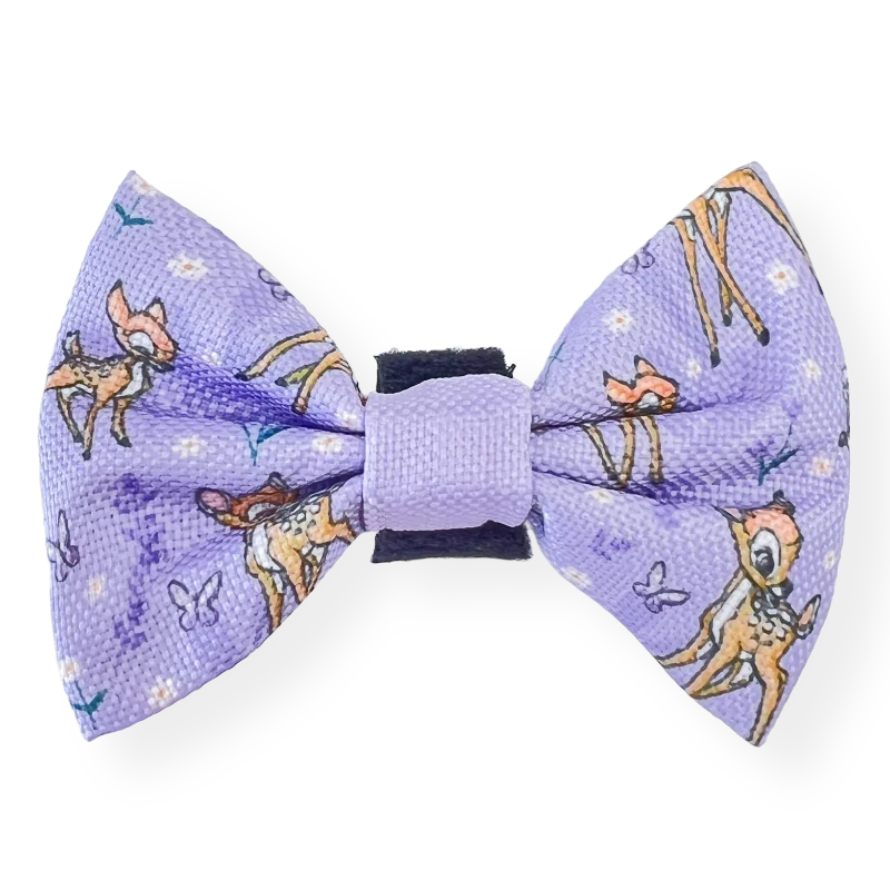 modern silk necktie styles-Disney© Bow Tie - Bambi + Friends Lilac