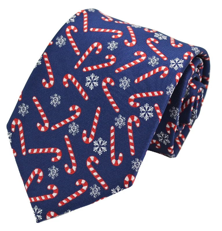 unique wedding tie designs for men-Candy Cane