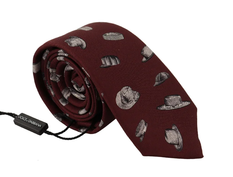 men's designer wedding bow ties-Dolce & Gabbana  Elegance Silk Men's Tie