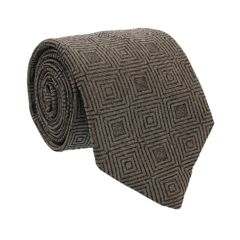 classic silk ties for interviews-Gianfranco Ferre J062 U4A Grey Silk Mens Tie for mens