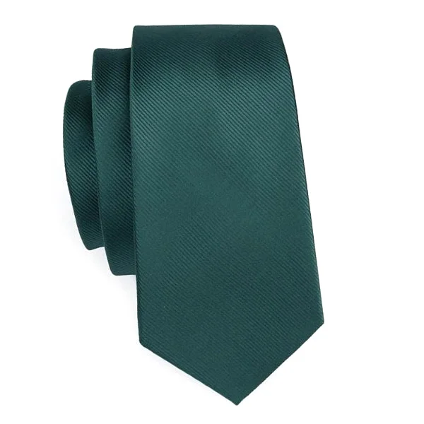 silk bow ties for business meetings-Classy Men Jade Green Silk Tie