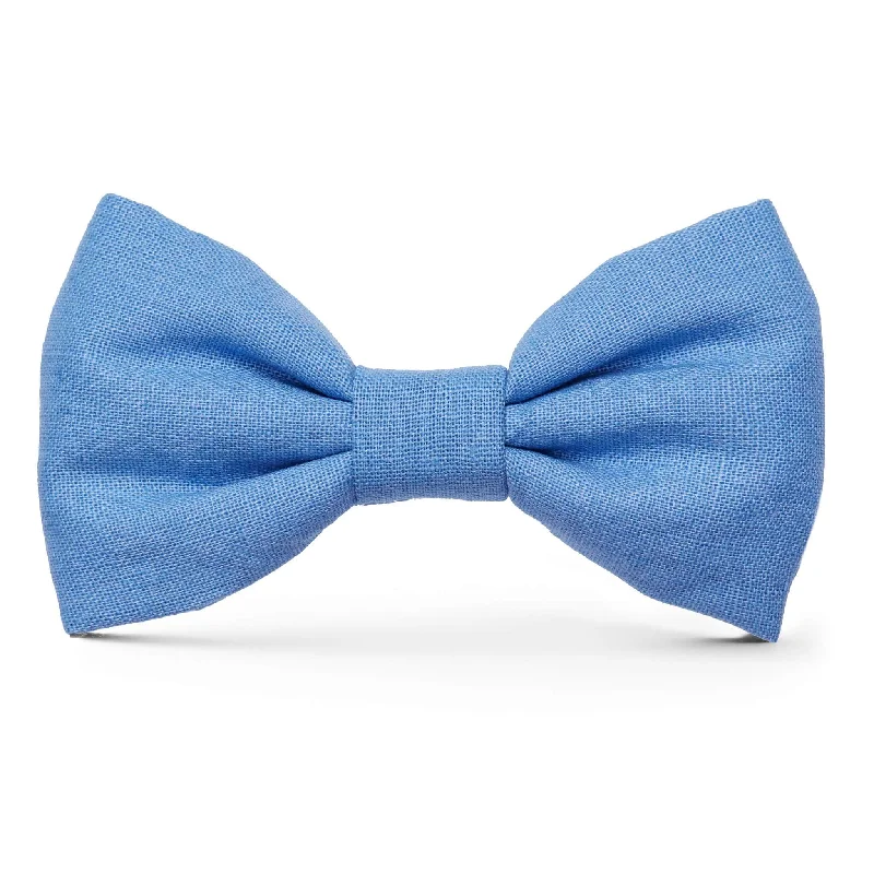 trendy wedding necktie styles-Periwinkle Dog Bow Tie