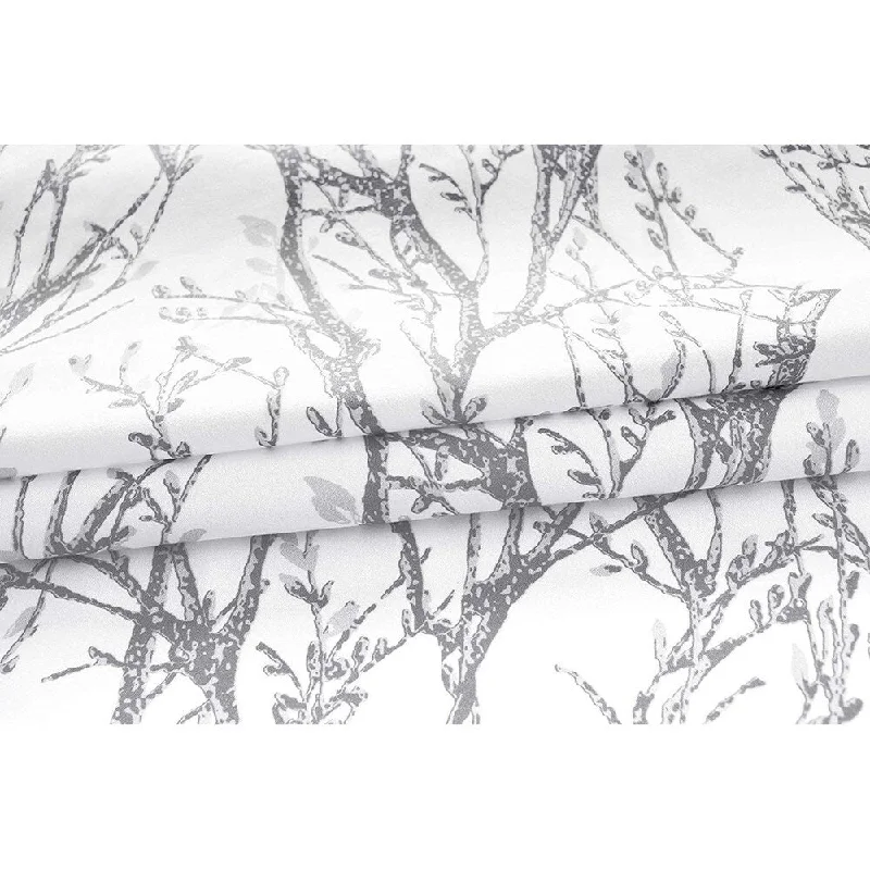 high-quality men's necktie designs-Porch & Den Pagosa Tree Branch -piece Valance and Tiers Set