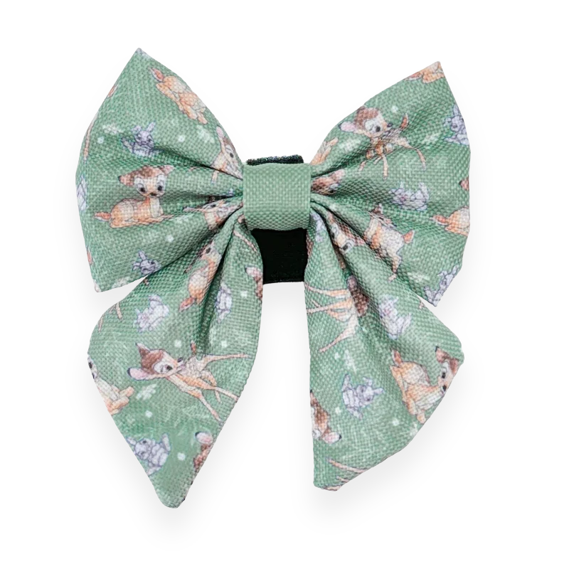 professional men's necktie sets-Disney© Sailor Bow Tie - Bambi + Thumper