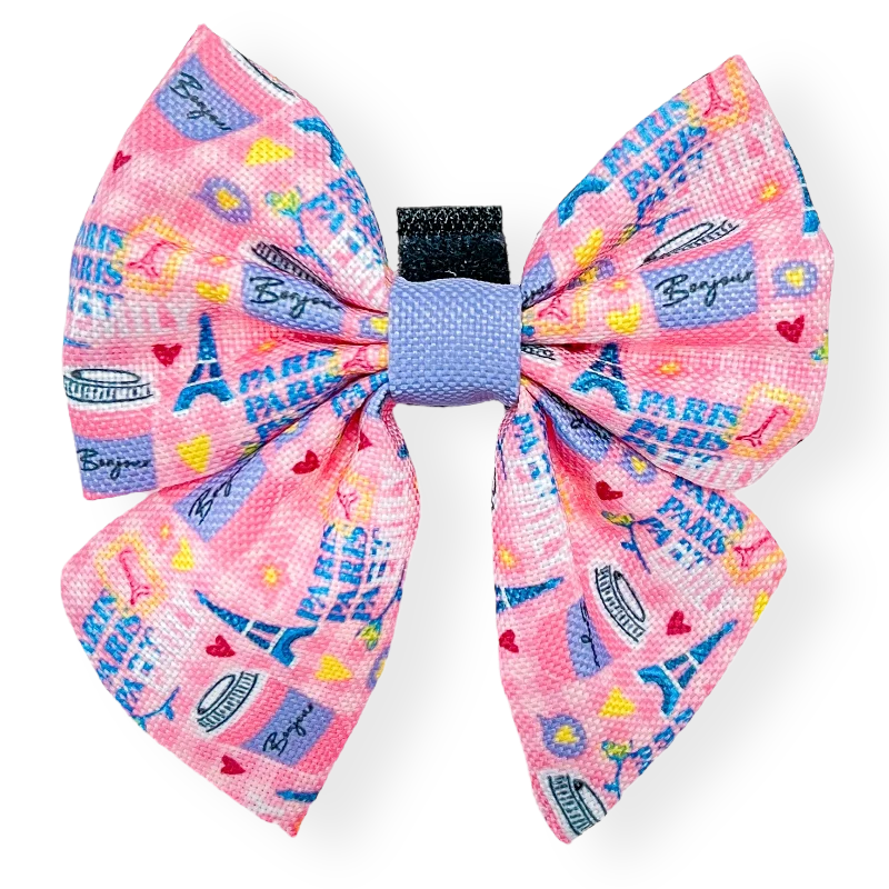 affordable office tie sets-Sailor Bow Tie - Emily In Paris