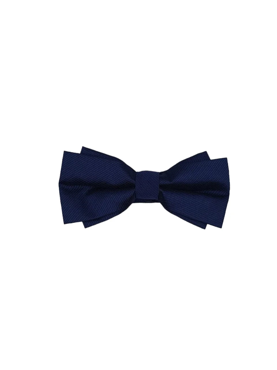 affordable silk neckties-Sapphire Geometric Style Bow Tie