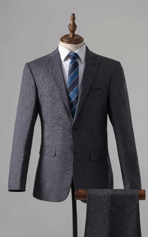 Men's slim fit dinner suit -3 PIECE SUIT BLUISH GREY