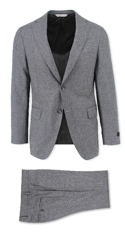 Men's luxury tuxedo set -Grey Wool Suit