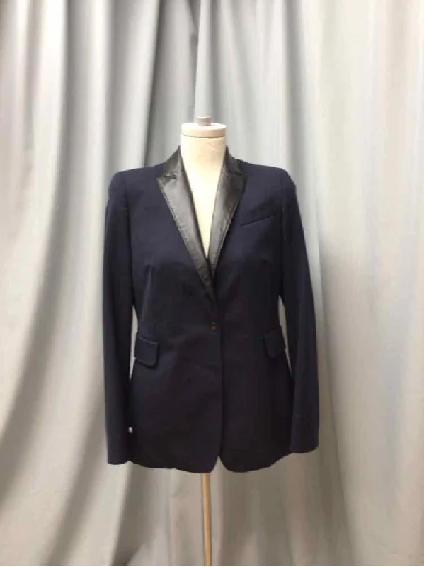 Men's tailored slim fit suit -AKRIS SIZE 8 Ladies BLAZER