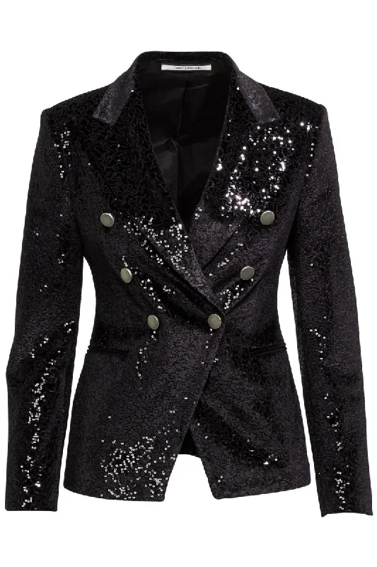 Men's formal wool business suit -Alicya Sequin Blazer