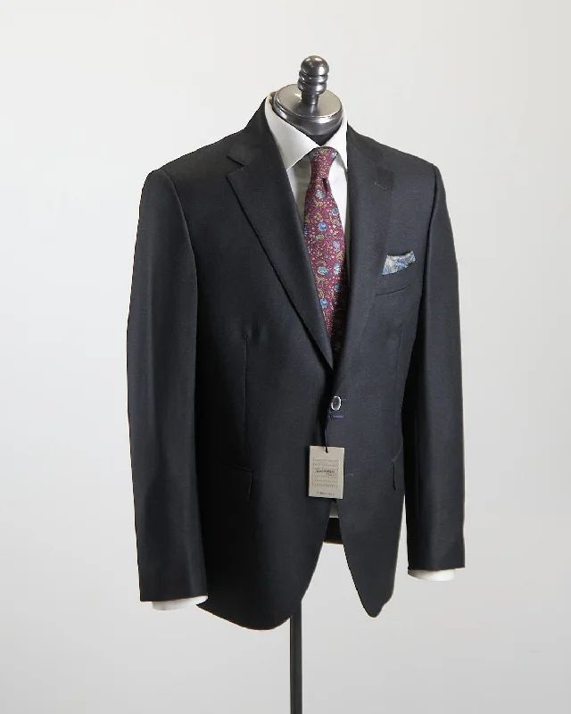 Men's fitted wedding tuxedo -Owen Charcoal Suit Jacket