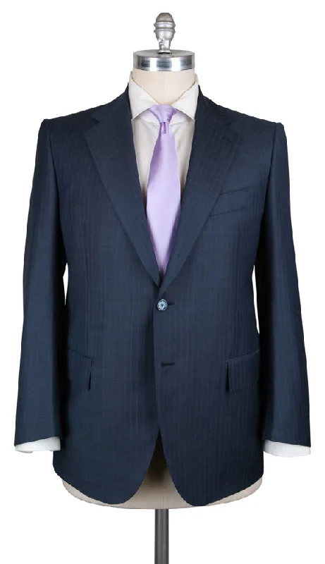 Men’s evening business tuxedo -Cesare Attolini Blue Suit