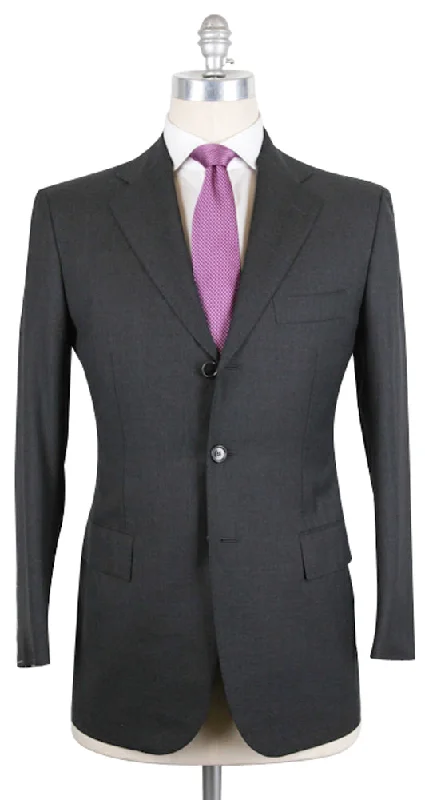 Men's custom-tailored tuxedo -Cesare Attolini Gray Suit – Size: 48 US / 58 EU