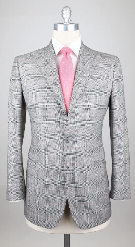 Men's luxurious wool tuxedo -Cesare Attolini Light Gray Suit – Size: 38 US / 48 EU