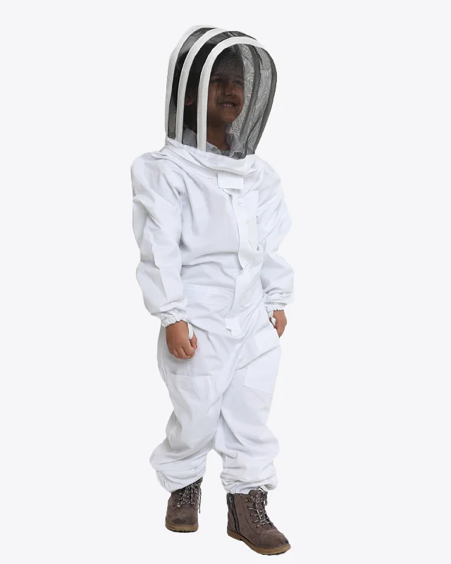 Best men's suits for formal occasions -Forest Beekeeping Supply- Kids Full Body Beekeeping Suit with Veil