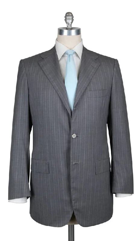 Men's premium business tuxedo -Kiton Gray Suit