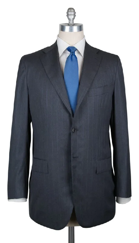 Men's summer business tuxedo -Kiton Gray Suit