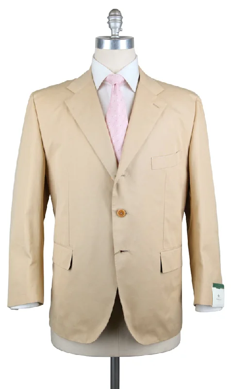 Men's formal dress tuxedo -Luigi Borrelli Beige Suit