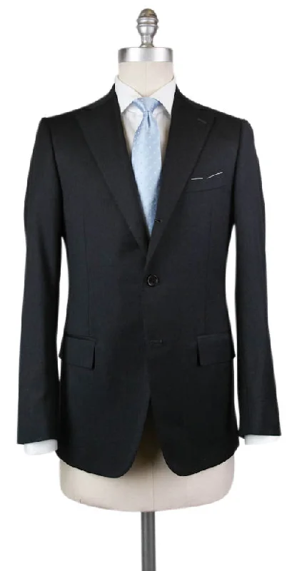 Men's wedding party suit -Principe d'Eleganza Charcoal Gray Suit - 36 US / 46 EU