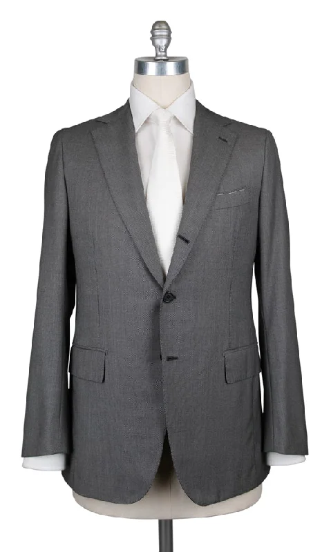 Men's high-end black suit -Principe d'Eleganza Gray Suit