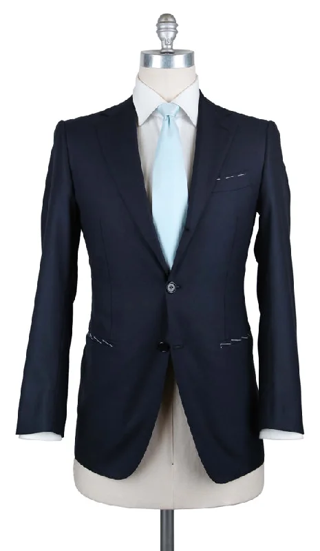 Men's custom wedding tuxedo -Principe d'Eleganza Navy Blue Suit