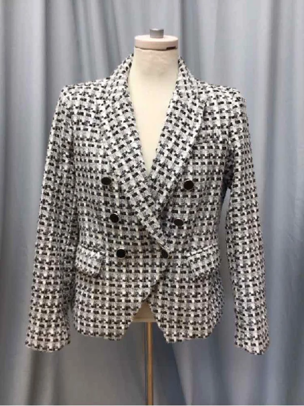 Men's tuxedo with satin collar -RACHEL ZOE SIZE MEDIUM Ladies BLAZER