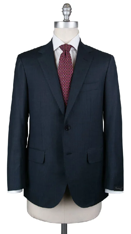 Men's winter wool suit -Sartorio Napoli Blue Suit