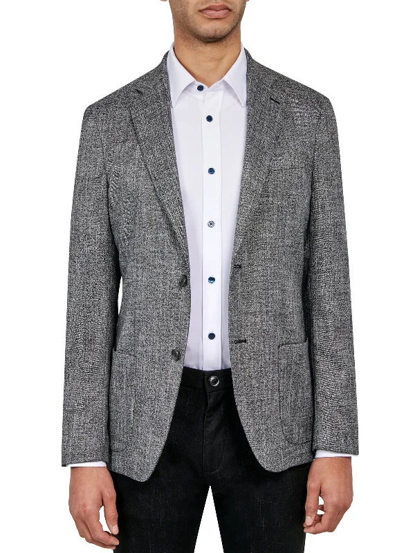 Men's tuxedo with shawl collar -Textured Sport Coat