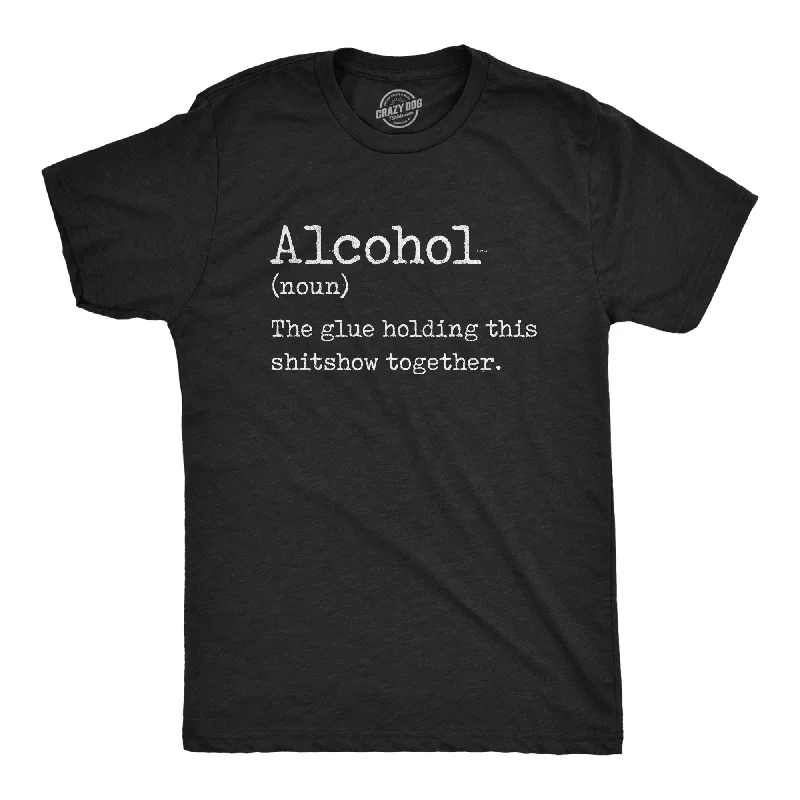 Men’s stylish white shirt -Alcohol Definition Men's T Shirt