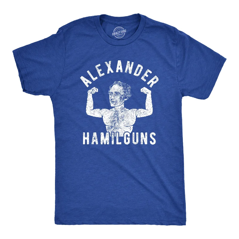 Men’s summer short sleeve shirt -Alexander Hamilguns Men's T Shirt