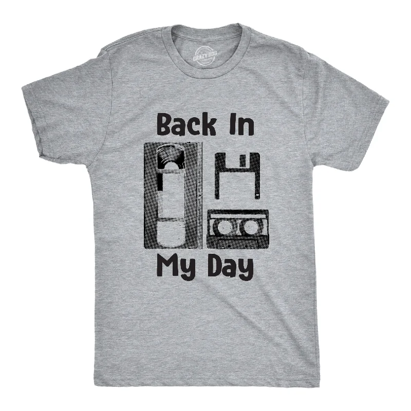 Men’s striped shirt -Back In My Day Men's T Shirt