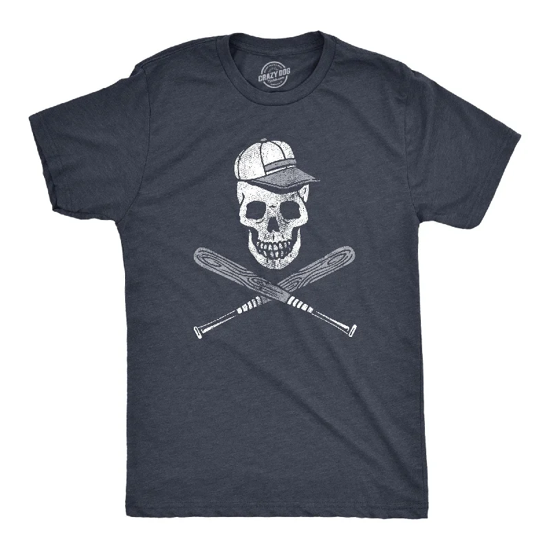 Men’s soft cotton shirt -Baseball Skull Men's T Shirt