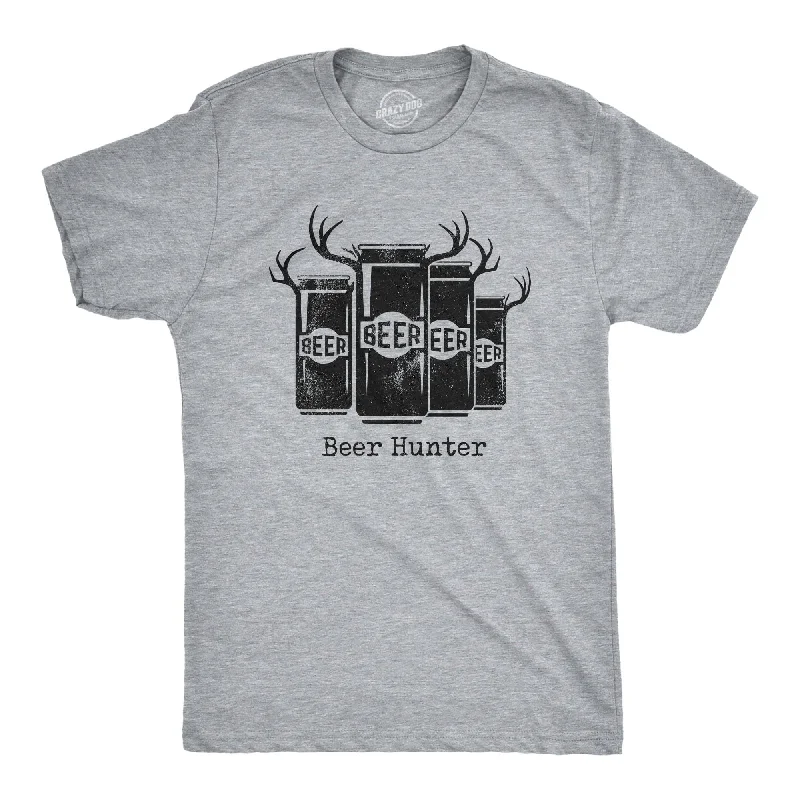 Men’s printed formal shirt -Beer Hunter Men's T Shirt