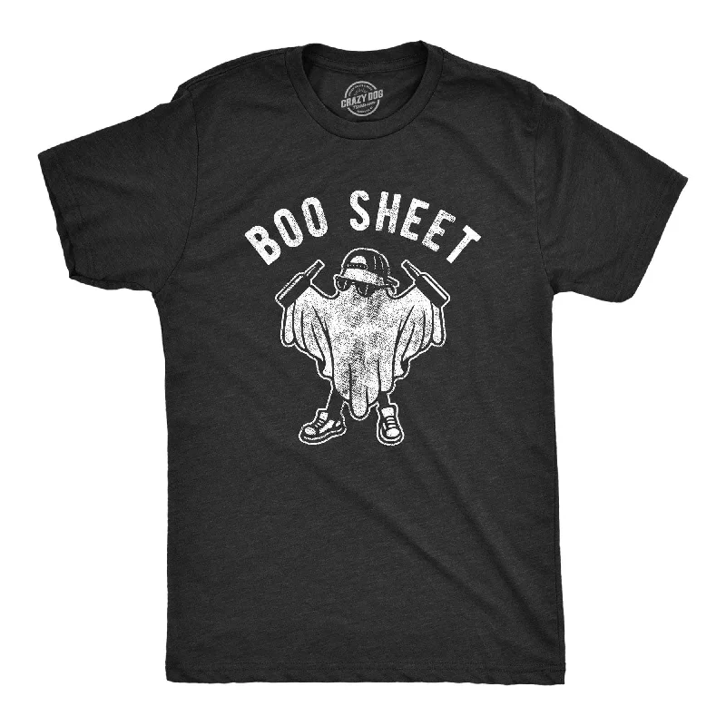 Men’s easy-care shirt -Boo Sheet Men's T Shirt