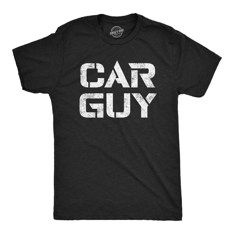 Men’s plaid long sleeve shirt -Car Guy Men's T Shirt